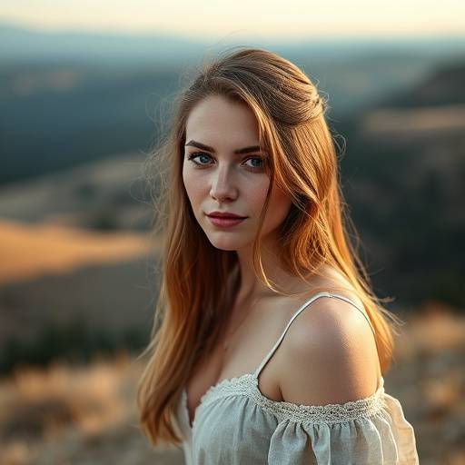 Porträt von Anna Meier, Landschaftsfotografin